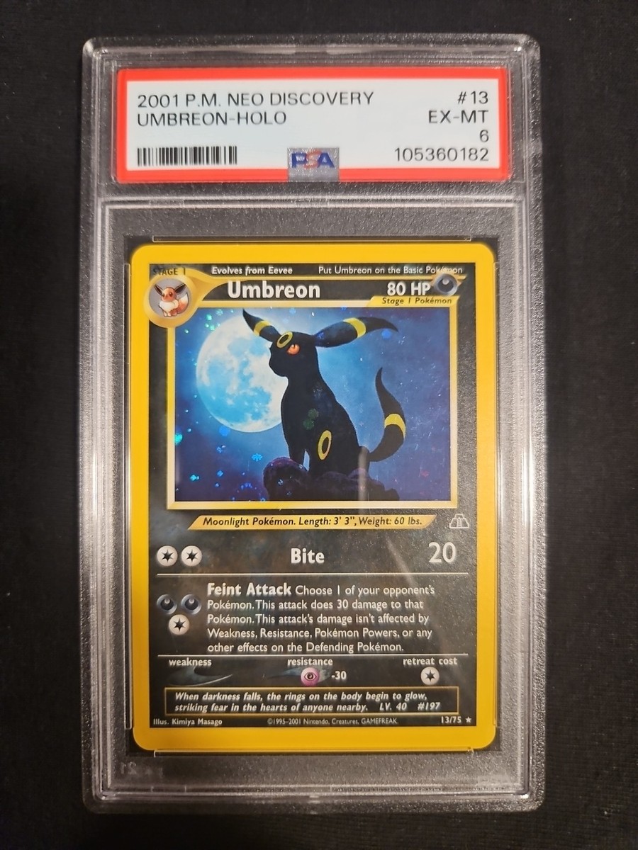 Umbreon 13/75 Neo Discovery Holo for sale online | eBay Umbreon 13/75 Neo Discovery Holo for sale online | eBay