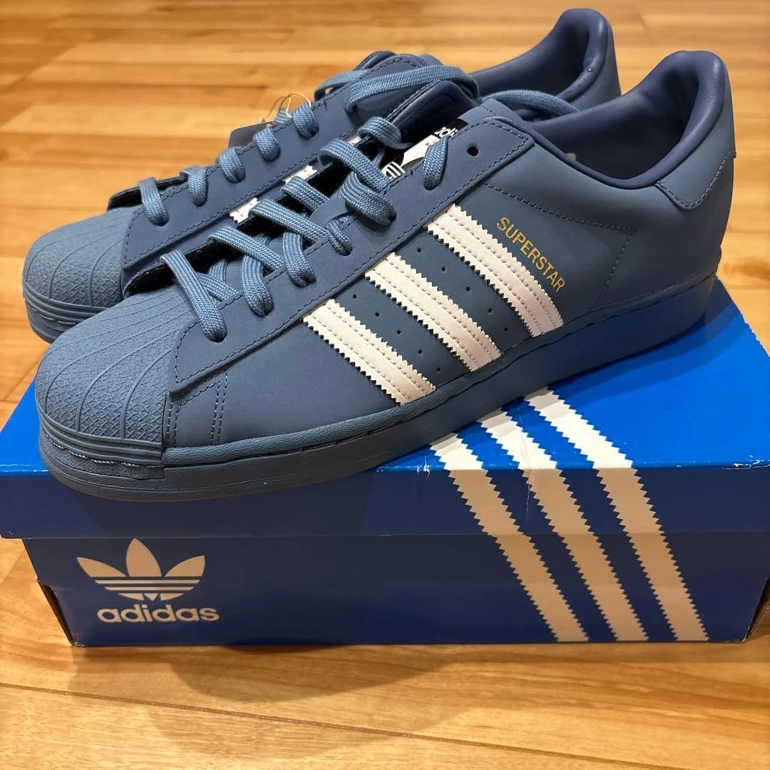 Daiki Tsuneta x atmos x adidas Superstar Altered Blue for Sale