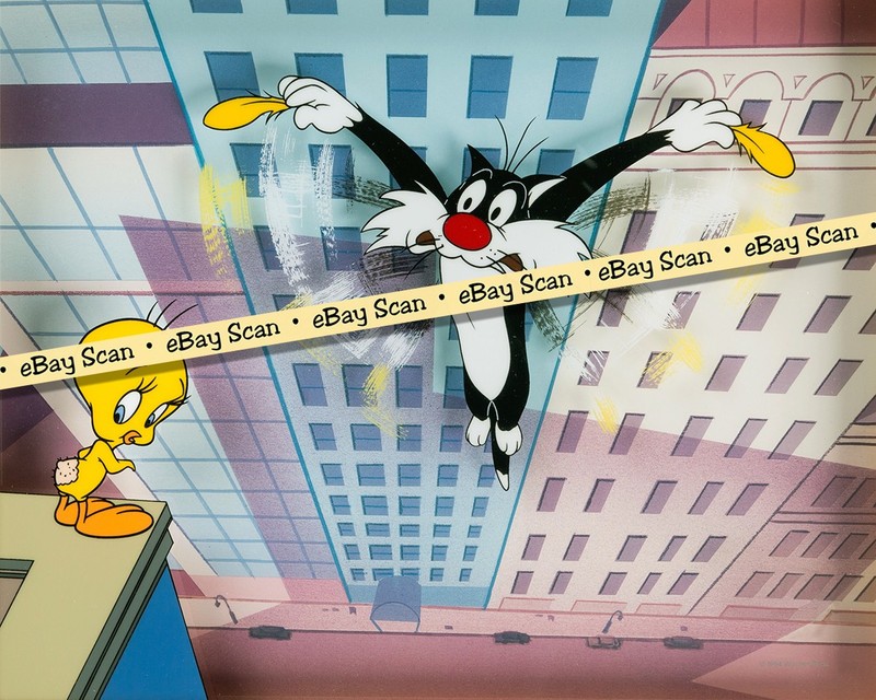 Rare! SYLVESTER & TWEETY Cartoon Color Photo WARNER BROS Looney Tunes