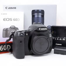 Canon EOS 60D 18.0MP DSLR Camera Body - Very Good Condition