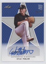 2020 Leaf Perfect Game National Showcase Blue 6/15 Cyle Phelan #BA-CP3 Auto nd3