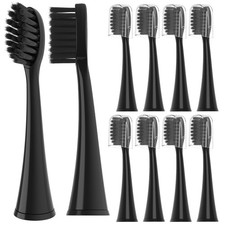 10 Pack Replacement Toothbrush Heads Compatible with Burst Electric Toothbrus...