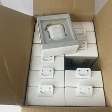 Wholesale Lot of 12 Heyday AirPods Gen 1/2 Silicone Earbud Cases w/Clip White