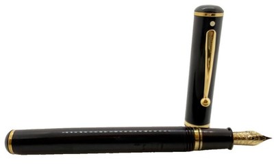 großer Sheaffer Connaisseur F 18K 750 Gold Feder Füller vintage Made in USA RAR