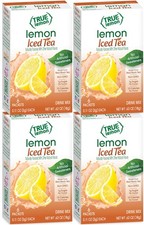 LEMON ICED TEA MIX by TRUE LEMON Instant Powdered Drink Packets That Quench...