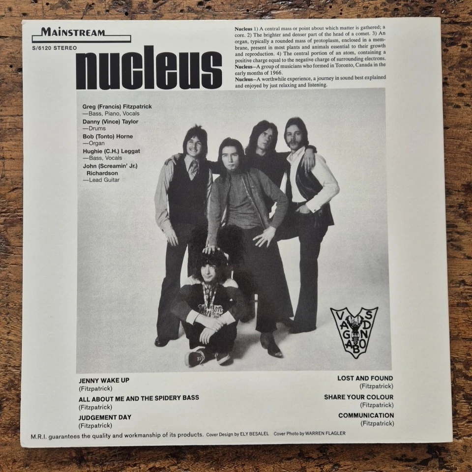 LP Nucleus S/6120 Mainstream Records Musica Vinile Psychedelic Rock  - Immagine 2 di 4