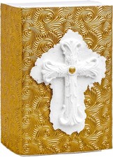 Biodegradable Urn for Human Ashes Large Cross Water Burial Cremation Box