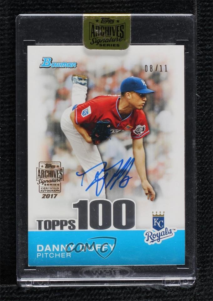 2017 Archives All-Star Signature Edition Buybacks 8/11 Danny Duffy Auto 0c3