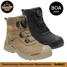 Dewalt Lander S7S Safety Boots Waterproof with BOA Lace System Stone Black 6-12