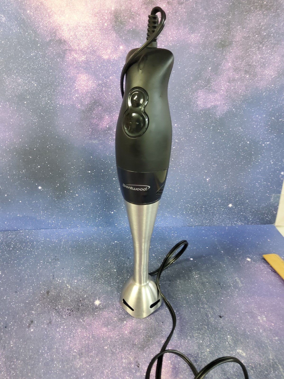 Brentwood HB-33BK: 2-Speed 200W Hand Blender, Black