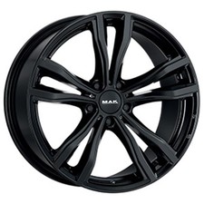 Alufelgen MAK X-MODE 20" 9J 5x112 ET 35 66.6 GLOSSY BLACK