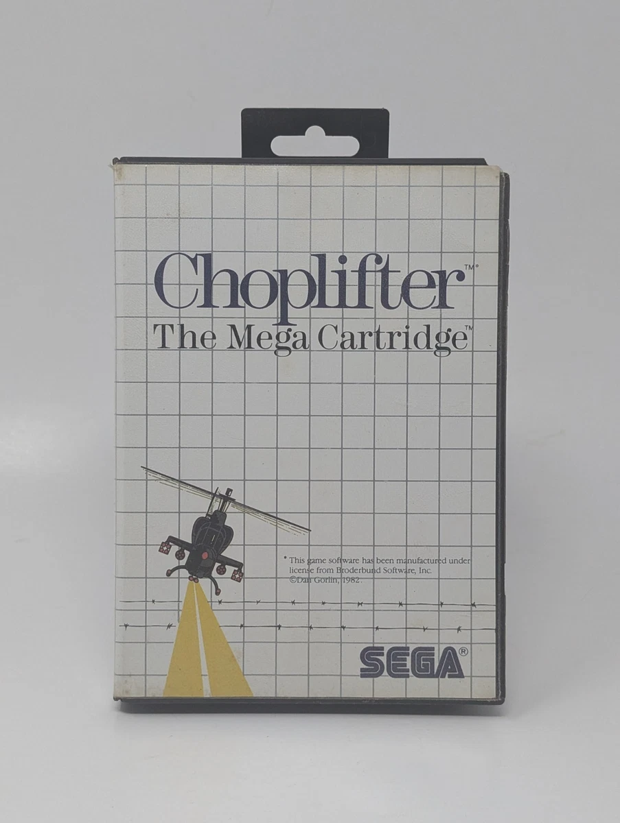 SEGA Master System] Choplifter [PAL] [SANS NOTICE] [Etat correct