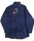 Titicaca Flame Resistant Gray Cotton Work Shirt Long Sleeve Industrial Medium
