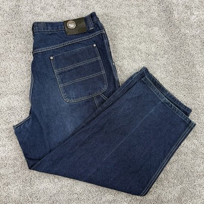 Kani Jeans Men s Size Tag-42x34 / Fits-42x30 VTG Y2K Baggy Wide Leg Hip Hop