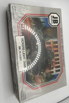 JB Models   Vickers Light Tank  Kit  England 1:76  NIB Sealed