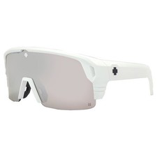 SPY R1267 MONOLITH 5050 Happy Bronze Platinum Spectra Mirror Shield Sunglasses