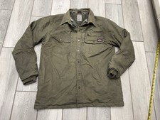 Dickies Canvas Olive Green Quilted Lined Chore Coat Work Jacket Men Medium 38-40