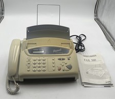 Brother Fax-560 Personal Plain Paper Fax Machine w/ Manual  Powers On Movie Prop