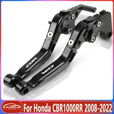 1Sets For Honda CBR1000RR 2008-2022 CNC Adjustable Long Brake &Clutch Levers