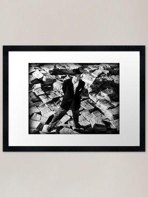 Citizen Kane Gerahmter Kunstdruck Gerahmtes Wandbild Poster Leinwanddruck Bild