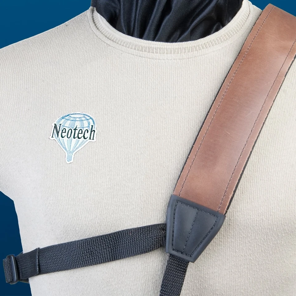 Correa de guitarra Slimline clásica de cuero tostado (8222362) Foto 3 de 4