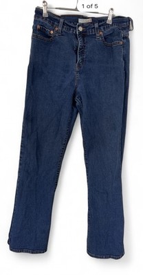 Levi's Bootcut Jeans Womens 12M Blue Denim Medium Wash Slimming