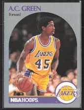 A.C. Green 1990-91 Hoops #156 Los Angeles Lakers