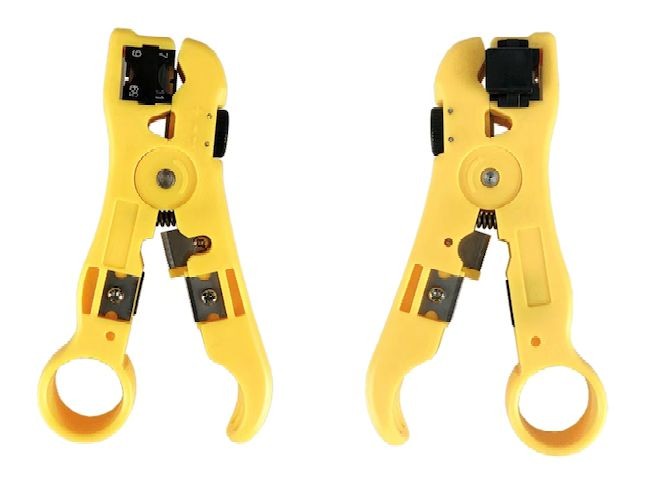 Lanview LVN125455 Network cable stripper with cutter