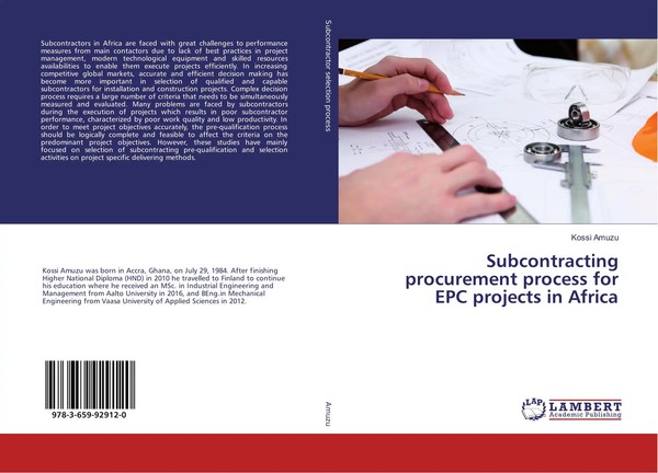 Kossi Amuzu | Subcontracting Procurement Process For EPC Projects In Africa-image