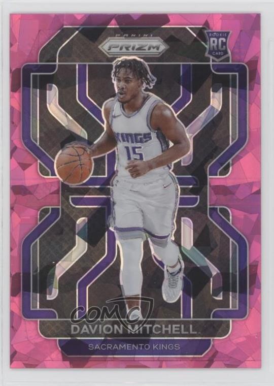 2021-22 Panini Prizm Pink Ice Prizm Davion Mitchell #312 10xc