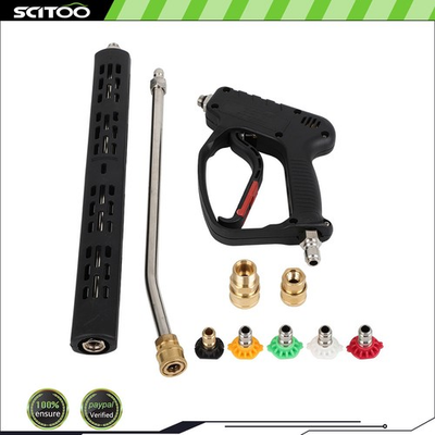 #ad #ad High Pressure Washer Gun 5000PSI 3 8quot; with Extension Wand Trigger Handle 1 4quot; $42.68