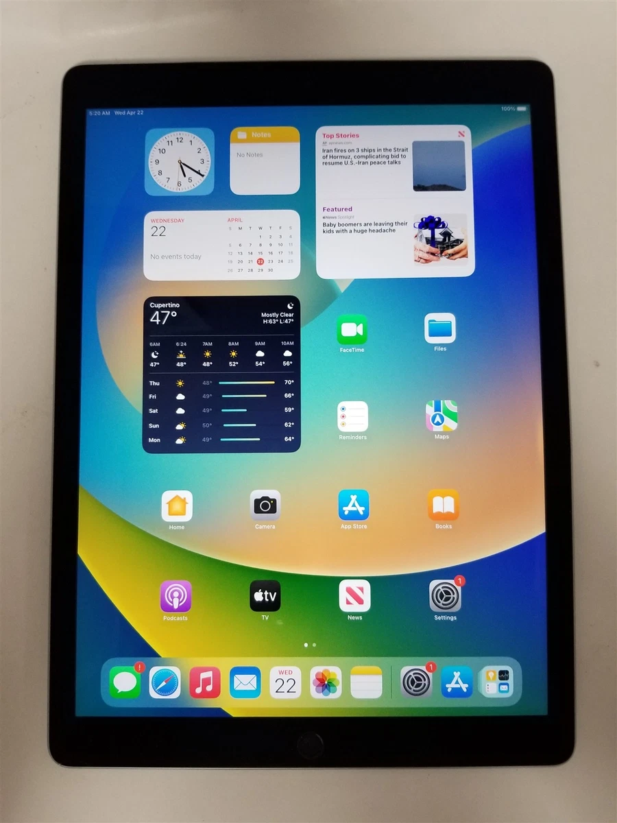Apple iPad Pro (1st Generation) 32 GB Tablets for sale - eBay