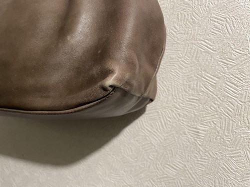MARNI Small Brown Beige Leather Handbag with Clasp Closure for Women U6351 - Picture 7 of 15