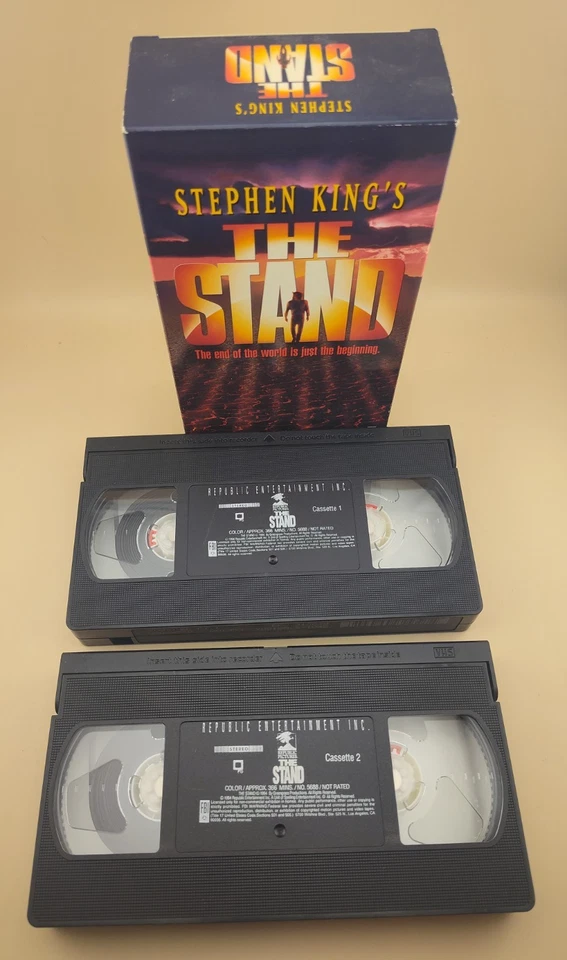 Stephen King The Stand VHS 2-Tape Set (1994) - Image 4 of 4