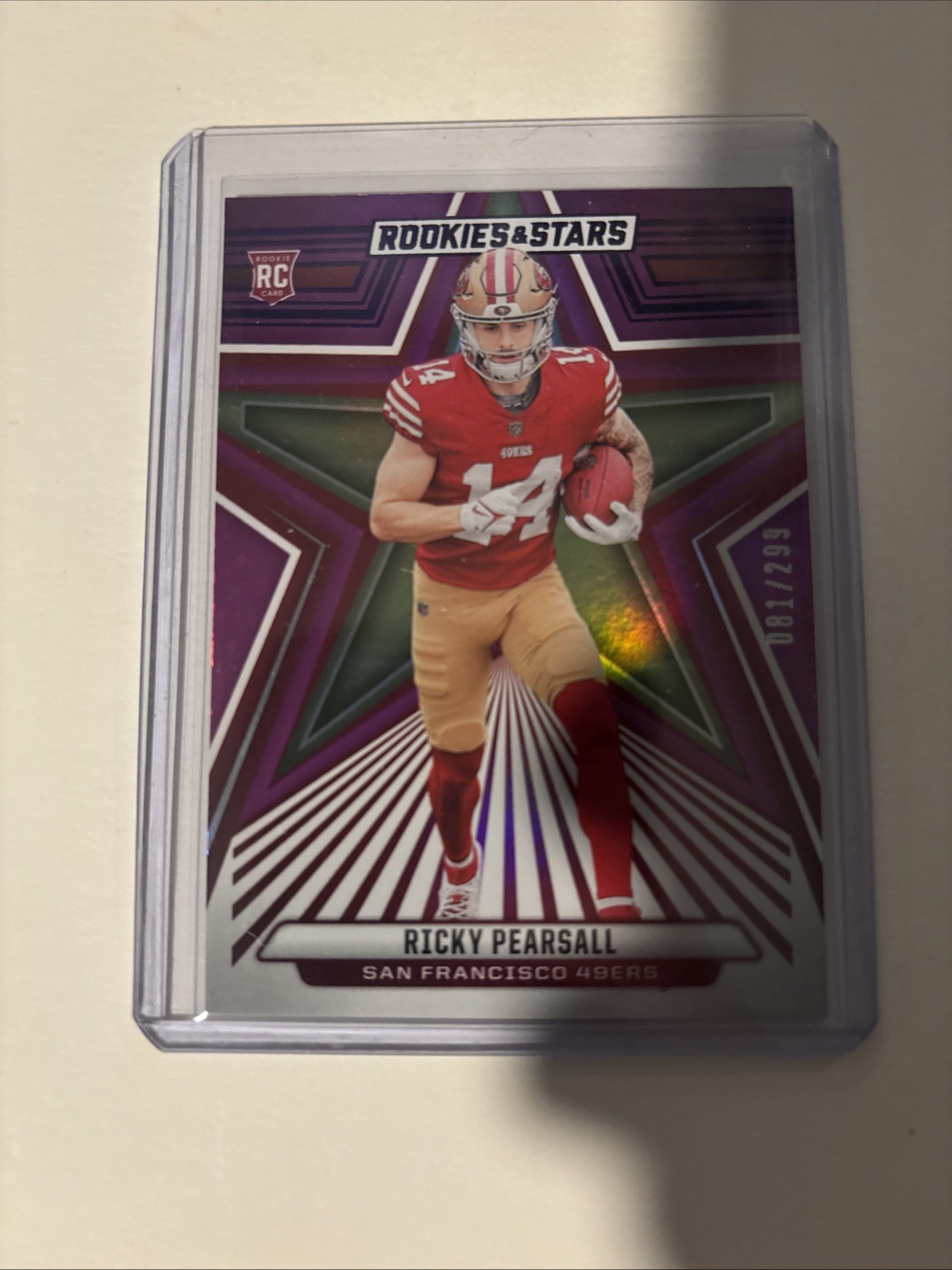 2024 Panini Rookies & Stars - Rookies Ricky Pearsall #184 Purple /299 (RC)