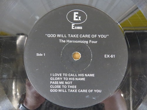 The Harmonizing Four God Will Take Care Of You 70's Era Gospel Mono Vinyl LP - Imagen 5 de 8