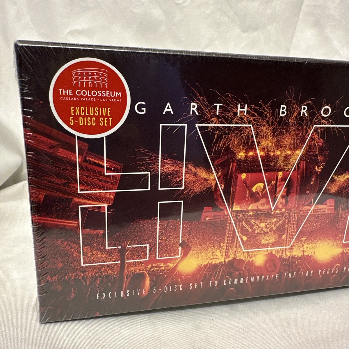 SEALED Garth Brooks 2022 5-Disc Double + Triple Live Colosseum Las