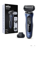 Braun Serie 6 61-B1200S Rasoio Elettrico Ricaricabile con Custodia e Accessori