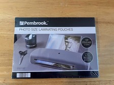 Pembrook 120 Photo Size Laminating Pouches 80 4x6  40 5x7, New sealed