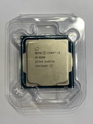 Intel Core i3-8100 4x3,6GHz Quad-Core Processor