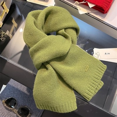 Reiner Kaschmir-Strickschal  hohe Qualität warm für den Winter einfarbiger Schal