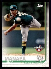 2019 Topps Opening Day #143 Sean Manaea Oakland Athletics
