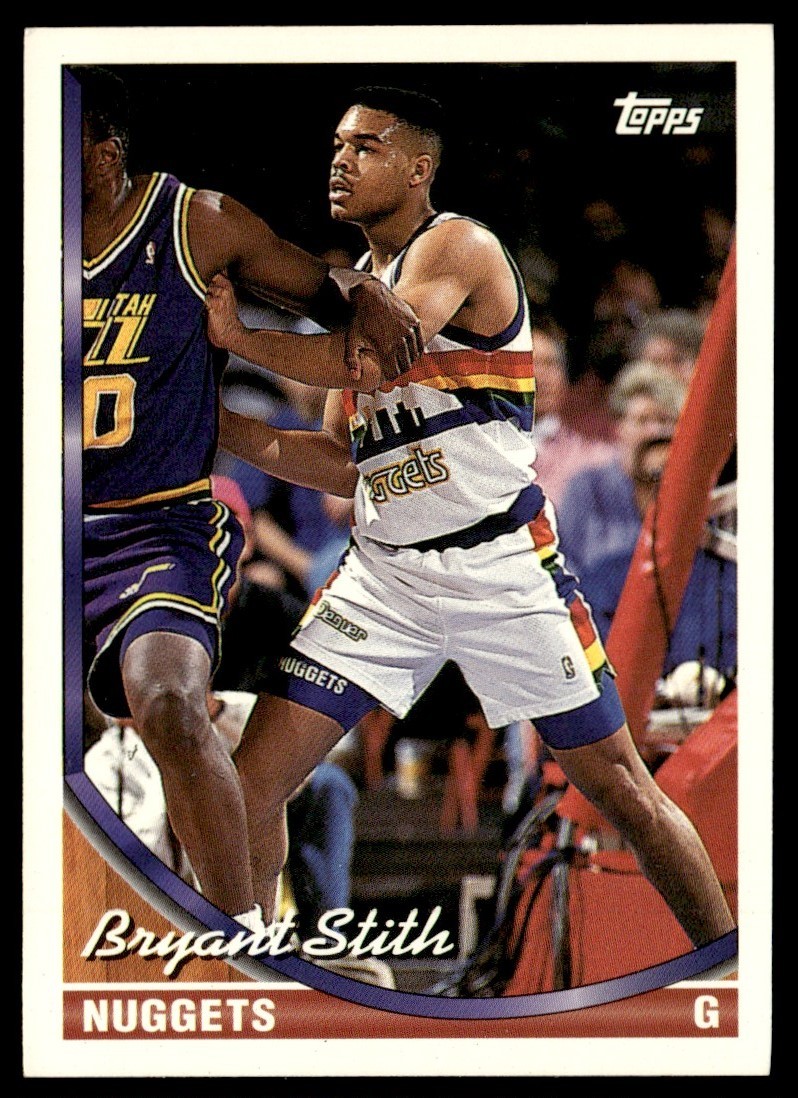 1993-94 Topps Bryant Stith Denver Nuggets #67