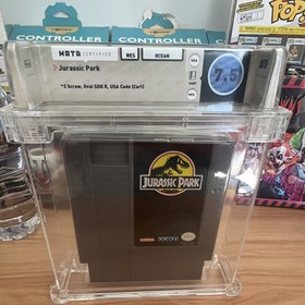 Jurassic Park NES Ocean WATA Certified 7.5 Grade NTSC-U/C (US/CA) 1993