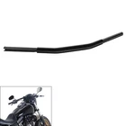 Gloss Black 1-1/4" Old school Zero Bar Handlebar Fit For Harley Softail Dyna TBW
