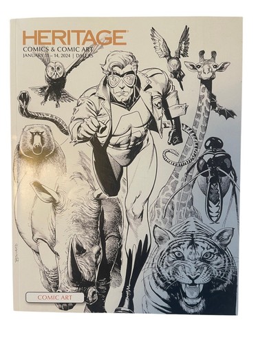 2024 HERITAGE AUCTIONS, HAKES, & COMICLINK Comic Art Auction Catalog Lot of 15 - Foto 2 di 16