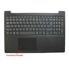 Fits For Lenovo 5CB1D01939 Dark Gray Palmrest Touchpad Cover Keyboard UK Layout