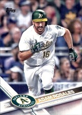2017 Topps #377 Adam Rosales oakland athletics A's