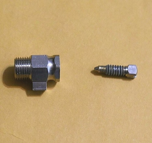 4 Heizkörper Messing vernickelt schlüsselbetrieben Entlüftung Münzventile 1/8" HVAC - Bild 7 von 7