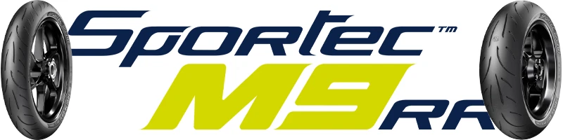 NEUMÁTICO METZELER SPORTEC M9 120/70ZR17 180/55ZR17 APRILIA DORSODURO 750 1200 850 Foto 2 de 3